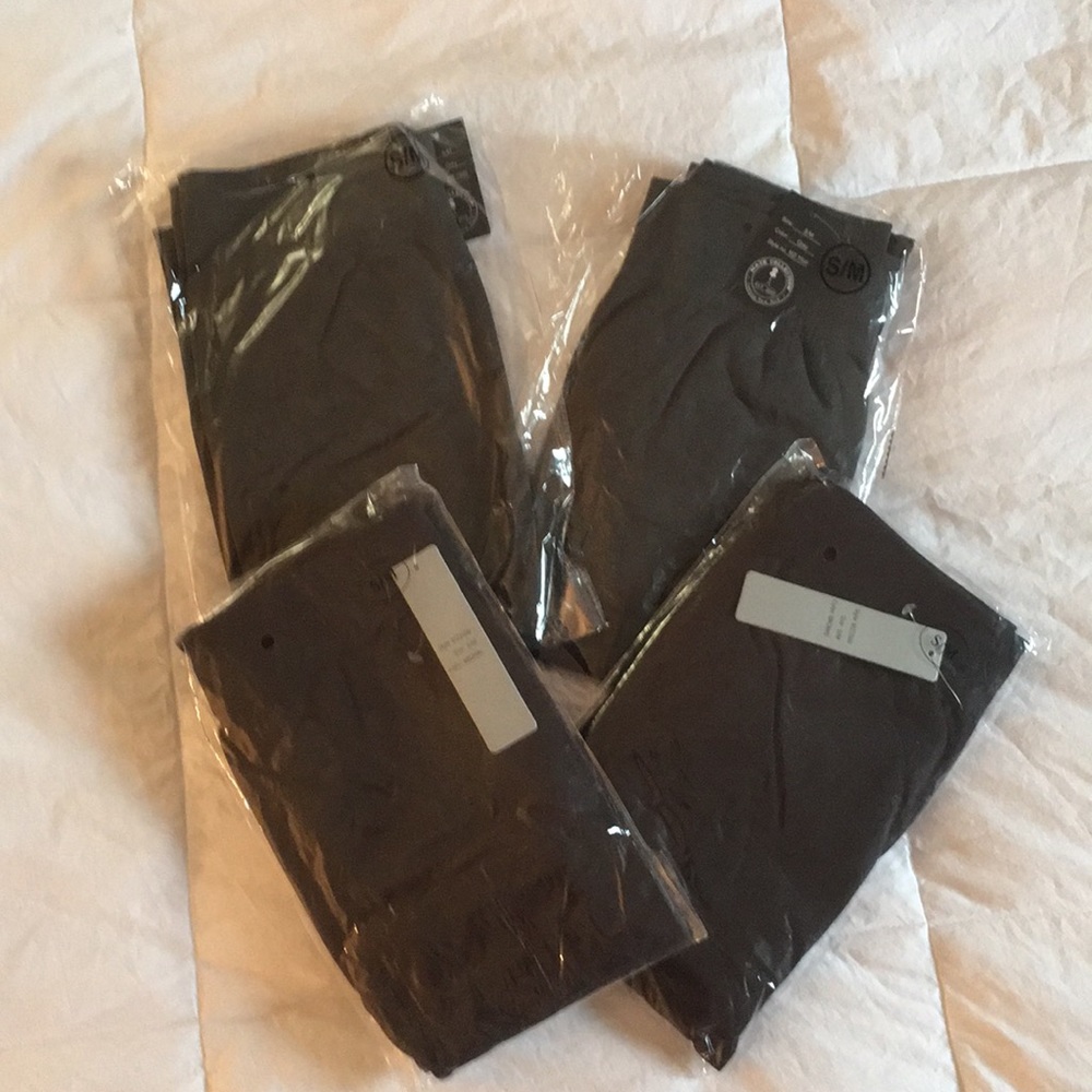 Fleece lined leggings - set of four